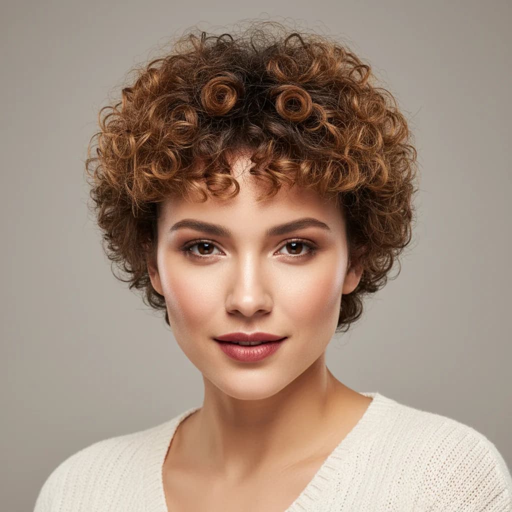 Curly Pixie