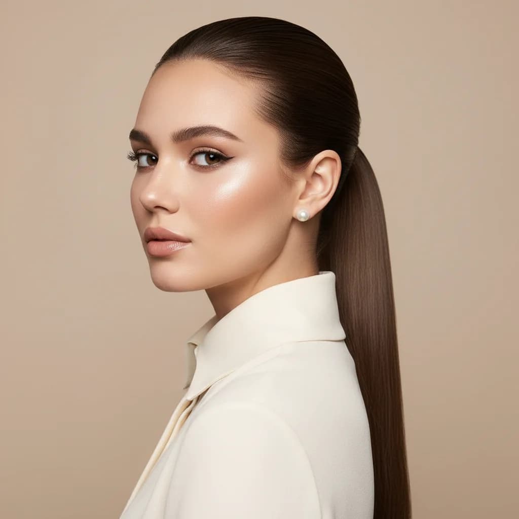 Sleek Ponytail